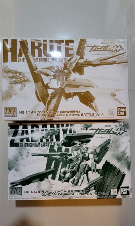 Hg Gundam Zabanya Gundam Harute Hobbies Toys Toys Games