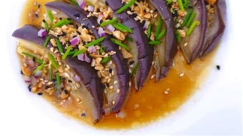 Steamed Eggplant Chinese Style Simple Tasty Good