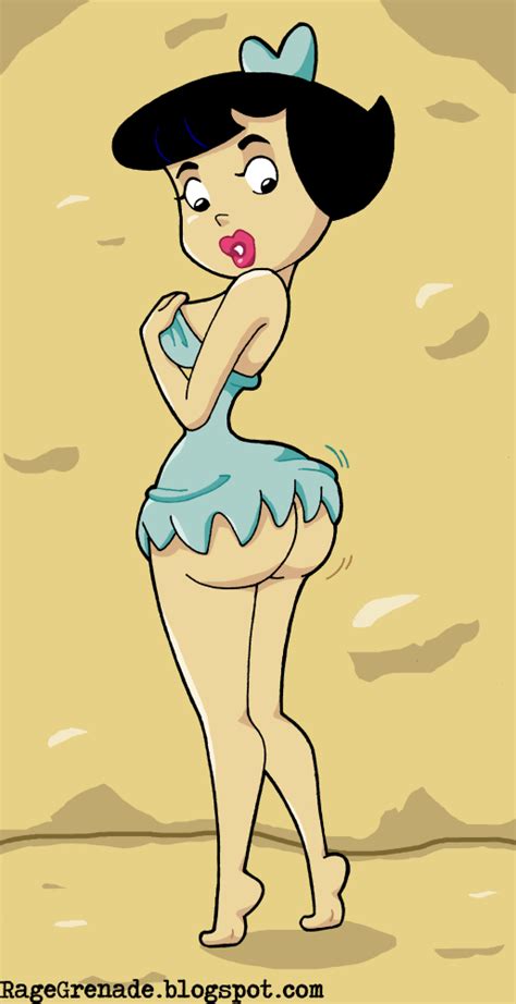 Rule 34 Ass Ass Shake Betty Rubble Black Eyes Black Hair Dress Female Female Only Hanna