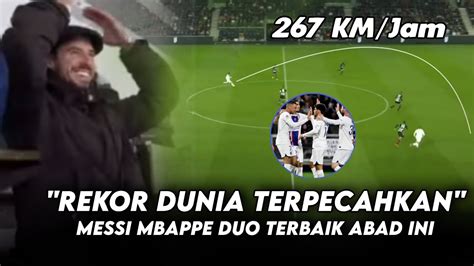 Menangis Di Pelukan Messi Lihat Rekor Dunia Terpecahkan Oleh Duet