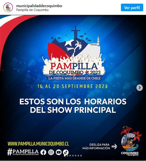 Fiesta De La Pampilla De Coquimbo Parrilla De Artistas Y Horarios