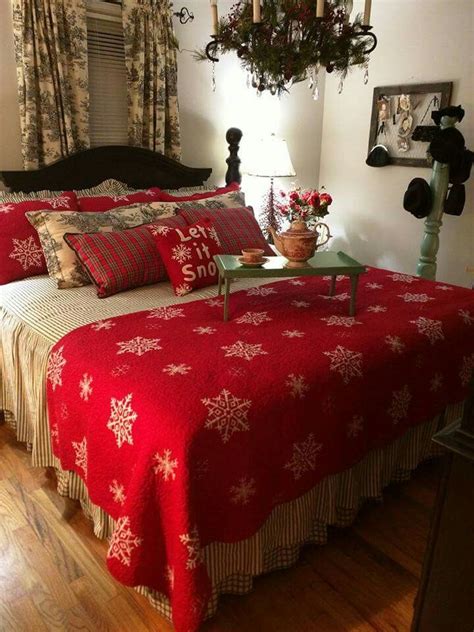 Cozy Christmas Bedroom Decor