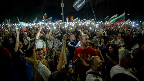 Bulgaria Arrests 126 Amid Clashes At Anti Govt Protest Balkan Insight