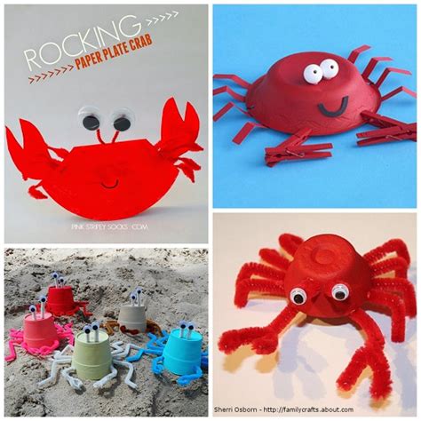 Crab Crafts For Kids To Make Kids Art And Craft