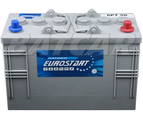 Eurostart 90Ah 12V -Batcar.de Shop, Gabelstaplerbatterie ...