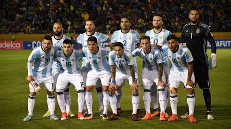 Los Números De La Selección Estos Son Los Dorsales De Argentina Para