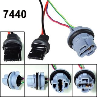 2PCS 7440 992 T20 W21W 50W Load Resistor Wiring Harness Fix LED Turn