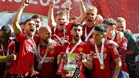 Manchester United Clinches English Fa Cup Title With Victory Over