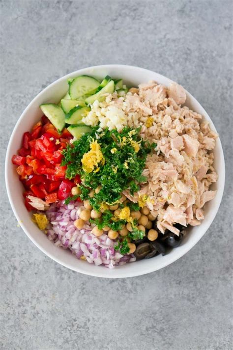 Mediterranean Tuna Salad Delicious Meets Healthy