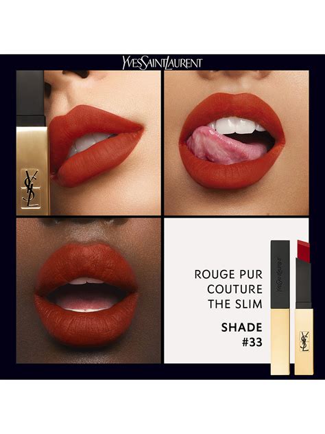 Ysl Rouge Pur Couture The Slim Velvet Radical Lipsticks Fenwick