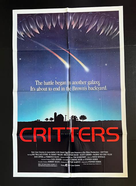 Critters Original Movie Poster - Etsy