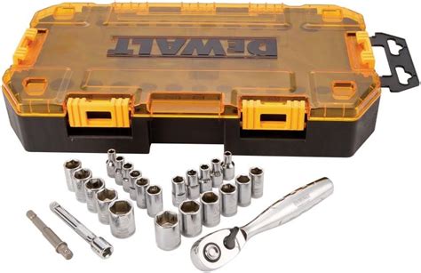 Amazon Dewalt Accessory Socket Set Piece Dwmt Tools