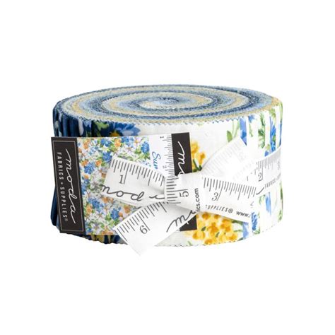 Moda Fabrics Summer Breeze Jelly Roll Jr Emerald City Fabrics