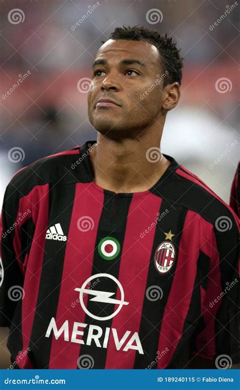 Cafu Before The Match Editorial Image Image Of League