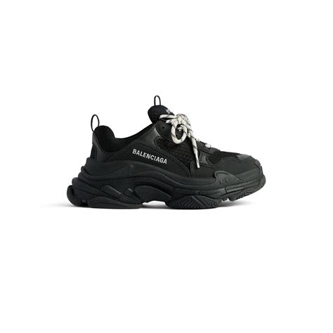 Men's Triple S Sneaker in Black | Balenciaga US