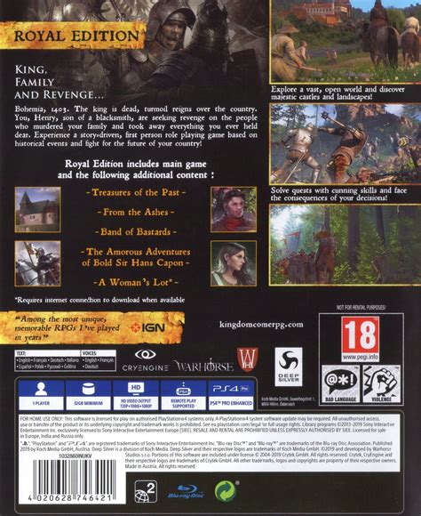 Kingdom Come Deliverance From The Ashes Box Shot For Playstation