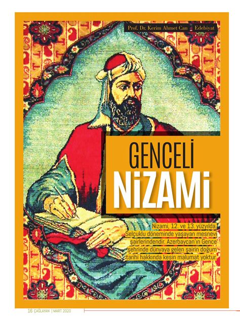 Genceli Nizami – Çağlayan Dergisi