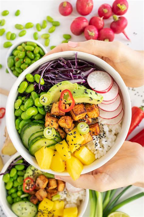 Vegan Tofu Poke Bowl - Gathering Dreams