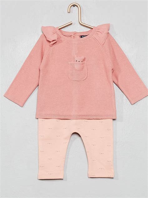 Ensemble Pull Pantalon Rose Kiabi 15 00