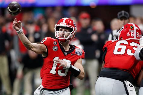 Los Angeles Rams draft Stetson Bennett as heir apparent to Matthew Stafford