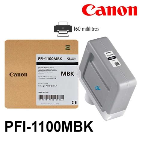 Tinta Canon Pfi Mbk Negro Mate Pro Original G Limagars