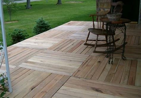 How To Build A Deck Out Of Pallets Builders Villa