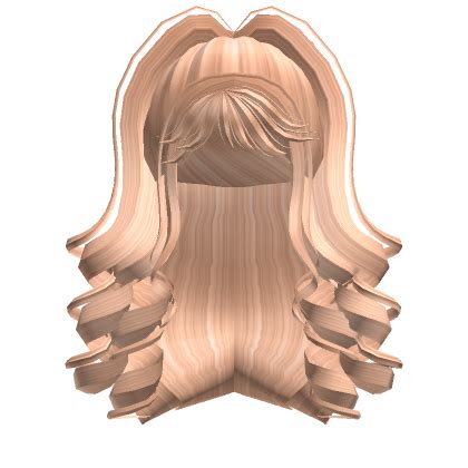 Curly Anime Gyaru Ponytail Blonde Roblox