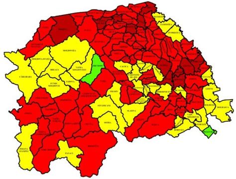 9 68 incidența cazurilor COVID în municipiul Suceava TABEL cu