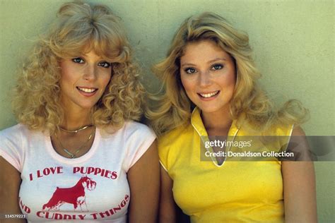 Actress Judy Landers And Actress Audrey Landers Pose For A Portrait News Photo Getty Images