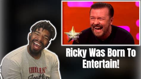 AMERICAN REACTS TO RICKY GERVAIS FUNNIEST MOMENTS On The Graham Norton