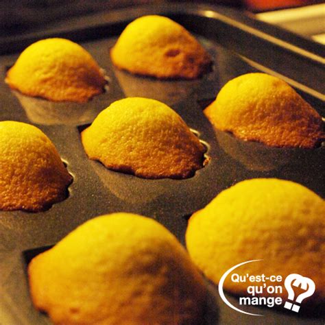 Madeleines Moelleuses Recette De Cuisine Simple Rapide Et Gourmande