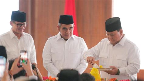 Prabowo Dan Sandiaga Uno Hadiri Perayaan Hut Ke Partai Gerindra