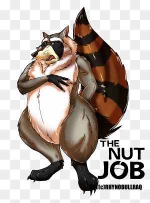 The Nut Job Raccoon By Rhynobullraq - Nut Job The Raccoon - Free ...