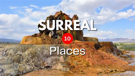 10 Most Surreal Places On Earth Travel Video Travel YouTube