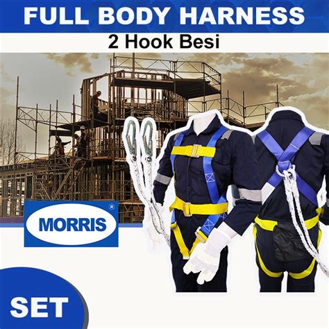 Jual Body Harness Full Set Morris Elite Body Safety Standar Eropa