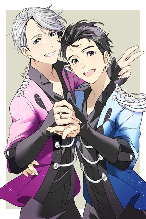 Yuuri And Victor Yuri On Ice Katsuki Yuri Personajes De Anime Anime Manga