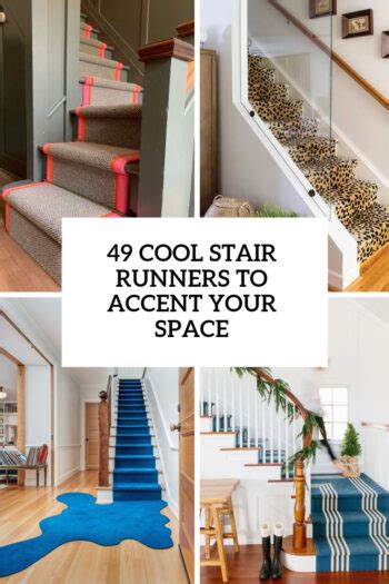 49 Cool Stair Runners To Accent Your Space - DigsDigs