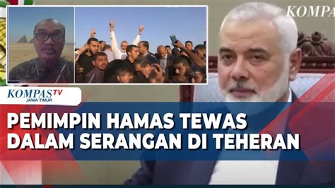 Pemimpin Hamas Ismael Haniyeh Tewas Bagaimana Masa Depan Perdamaian