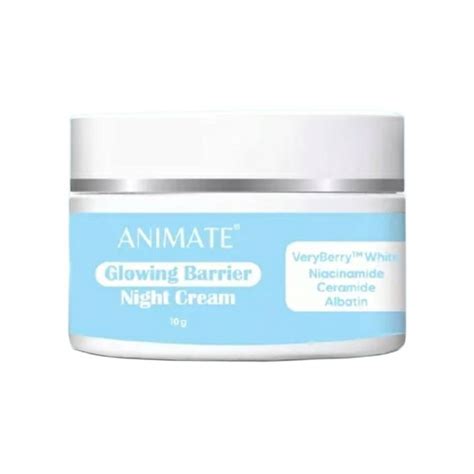 Animate Glowing Barrier Night Cream 10 Gr Lazada Indonesia