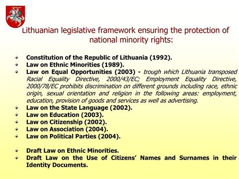 Ppt The Framework Convention For The Protection Of National