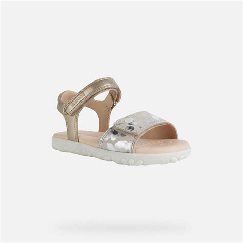 Shoes Girls' Shoes Sandals Geox Girl's J Sandal Haiti Open Toe ...