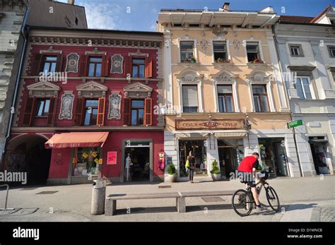 Main square in Maribor centre Stock Photo - Alamy