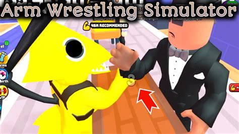 Roblox Arm Wrestling Simulator New Update Playing As Rainbow Friends