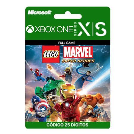 Lego Marvel Super Heroes Xbox One Series X S 25 Dígitos Comendador