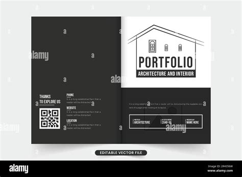 Architectural Portfolio Cover Page