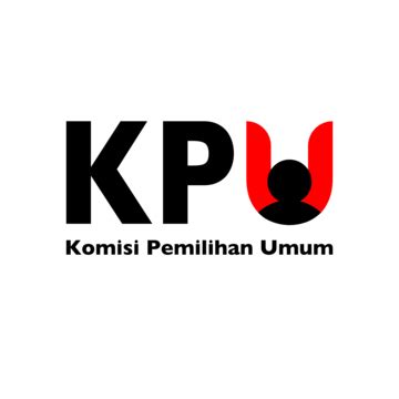 Black And Red Initial Kpu Logo With The Long Name Of General Election ...