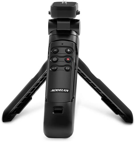 AODELAN Wireless Remote Shooting Grip Tripod For Selfies And Vlogging