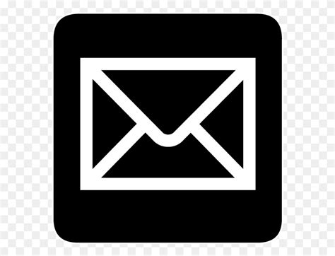 Email Icons White Color Envelope Mail Triangle Hd Png Download