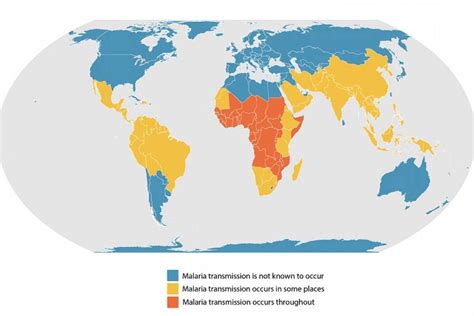 Malaria Disease Map 2023 : r/geography