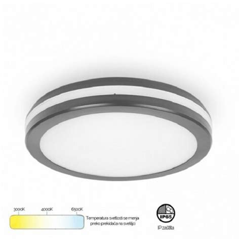 Bb Link Led Plafonjera X09 300 24W 3000 4000 6500K IP65 Antracit